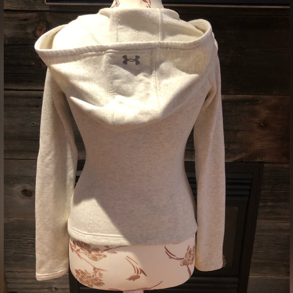 Under Armour All Season Diagonal Zip Up Long Sleeve Extra Small - Picture 3 of 4